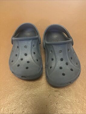 Toddler Crocs Navy Blue